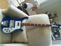 Rickenbacker 4003/4 , Midnightblue: Full Instrument - Rear