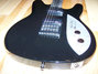 Rickenbacker 230/6 GF, Jetglo: Neck - Rear