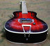 Rickenbacker S59/6 Refin, Red Burst: Body - Front