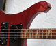 Dec 1986 Rickenbacker 4003/4 BH BT, Ruby: Body - Rear