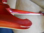 Rickenbacker 4001/4 , Fireglo: Neck - Rear