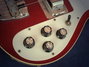 Rickenbacker 4001/4 , Burgundy: Close up - Free2
