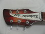 Rickenbacker 370/6 WB VP, Fireglo: Headstock