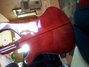 Feb 1977 Rickenbacker 4001/4 , Burgundy: Body - Rear