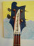 Rickenbacker 4001/4 , Azureglo: Headstock