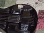 Rickenbacker B/6 LapSteel, Black: Neck - Rear