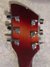 Rickenbacker 620/6 Mod, Fireglo: Headstock - Rear