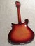 Rickenbacker 620/6 Mod, Fireglo: Full Instrument - Rear