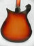 Jul 2008 Rickenbacker 620/6 , Fireglo: Body - Rear