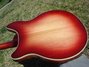 May 1976 Rickenbacker 360/12 , Fireglo: Body - Rear