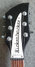Rickenbacker 360/6 , Jetglo: Headstock
