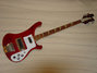 Rickenbacker 4001/4 , Burgundy: Full Instrument - Front