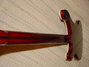 Rickenbacker 4001/4 , Burgundy: Neck - Rear
