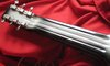Rickenbacker 59/6 LapSteel, Gray Sunburst: Neck - Rear