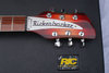 Rickenbacker 360/6 , Fireglo: Headstock