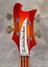 Rickenbacker 4000/4 , Fireglo: Headstock