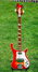 Rickenbacker 4001/4 , Fireglo: Full Instrument - Front