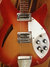 Rickenbacker 335/6 Mod, Fireglo: Body - Front