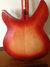 Feb 1967 Rickenbacker 335/6 Mod, Fireglo: Body - Rear