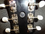 Rickenbacker B Post War/6 LapSteel, Black: Headstock - Rear