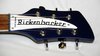 Rickenbacker 620/6 , Midnightblue: Headstock