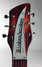 Rickenbacker 1997/6 SPC, Fireglo: Headstock