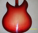 Aug 2009 Rickenbacker 330/12 , Fireglo: Body - Rear