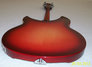 Rickenbacker 330/12 , Fireglo: Neck - Rear