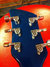 Rickenbacker 620/6 , Midnightblue: Headstock - Rear