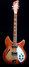 Rickenbacker 360/6 WB VP, Fireglo: Full Instrument - Front