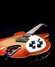 Rickenbacker 360/6 WB VP, Fireglo: Close up - Free