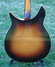 Dec 1957 Rickenbacker 365/6 Capri, Two tone brown: Body - Rear
