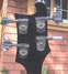 Rickenbacker 4001/4 Mod, Jetglo: Headstock - Rear