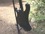 Jul 1974 Rickenbacker 4001/4 Mod, Jetglo: Body - Rear