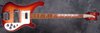 Rickenbacker 4003/4 , Fireglo: Full Instrument - Front