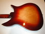 Jan 1992 Rickenbacker 350(LH)/6 Liverpool, Fireglo: Body - Rear