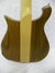 Mar 2001 Rickenbacker 650/6 Dakota, Natural Walnut: Body - Rear