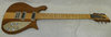 Rickenbacker 650/6 Dakota, Natural Walnut: Full Instrument - Rear