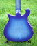May 2007 Rickenbacker 660/6 , Blueburst: Body - Rear