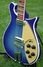 Rickenbacker 660/6 , Blueburst: Close up - Free2
