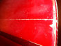 Sep 1975 Rickenbacker 4001/4 , Fireglo: Body - Rear