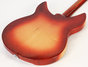 Sep 1966 Rickenbacker 330/6 , Fireglo: Body - Rear