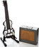 Rickenbacker B Post War/7 LapSteel, Black: Full Instrument - Front
