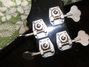 Rickenbacker 4001/4 Mod, Jetglo: Headstock - Rear