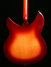 May 1992 Rickenbacker 330/12 , Fireglo: Body - Rear