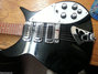 Rickenbacker 350/6 Liverpool, Jetglo: Body - Front