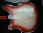 May 2003 Rickenbacker 370/6 , Fireglo: Body - Rear