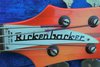 Rickenbacker 4001/4 , Fireglo: Headstock