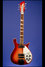 Rickenbacker 625/6 , Fireglo: Neck - Front