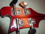 Rickenbacker 4001/4 FL, Fireglo: Headstock - Rear